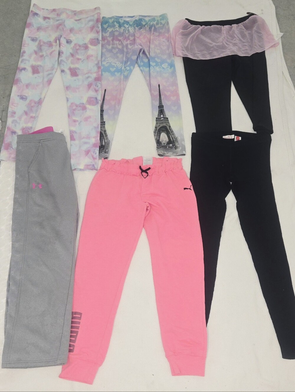 Girls Clothing Lot Size XL 16 Leggings/Activewear
